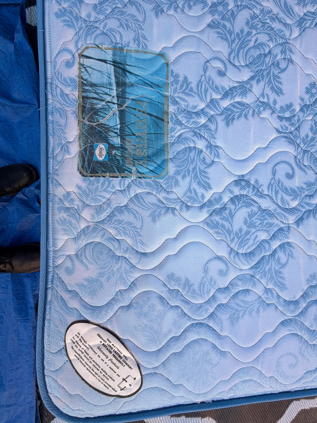 Twin Box Spring and Mattress Set
