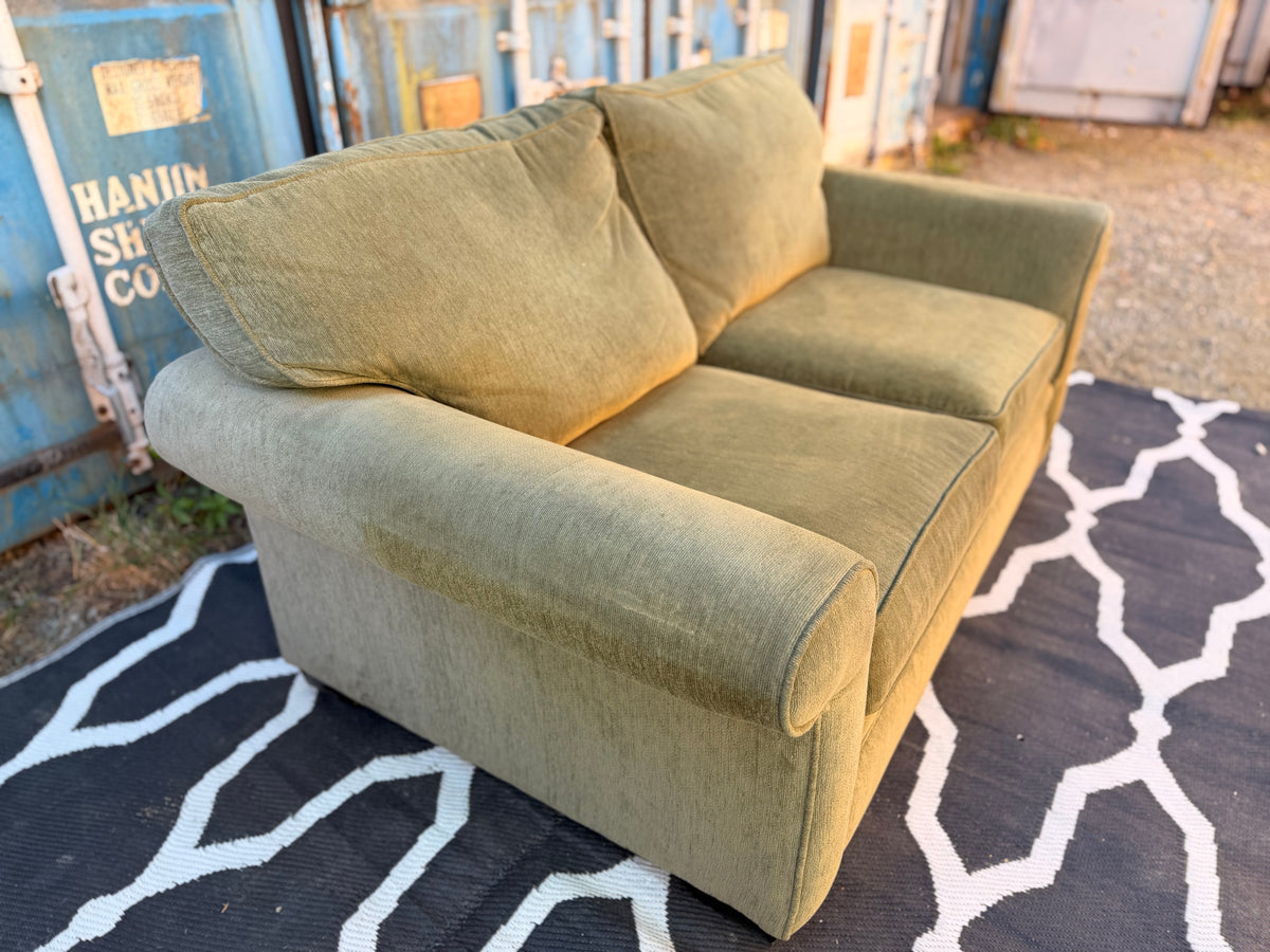 Green Oversized Loveseat Couch