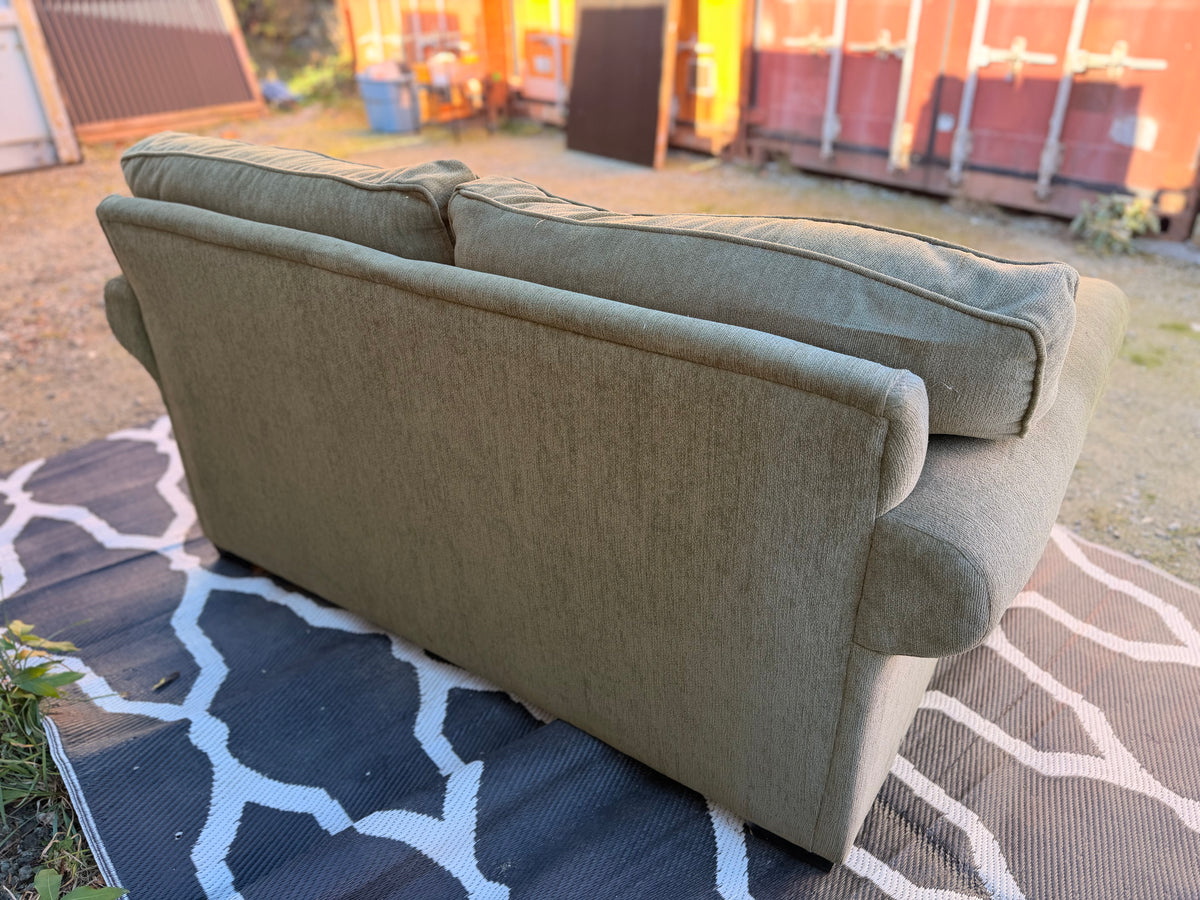 Green Oversized Loveseat Couch