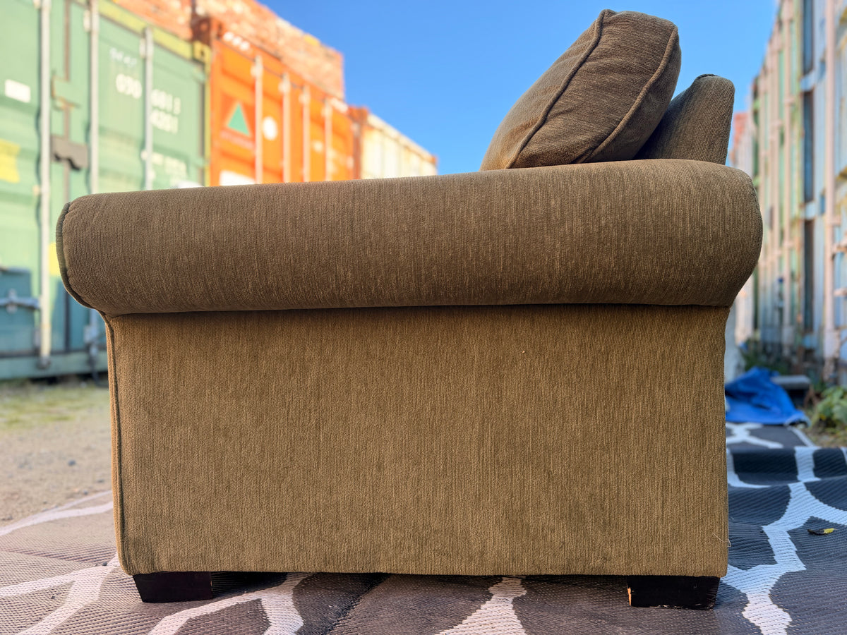 Green Oversized Loveseat Couch
