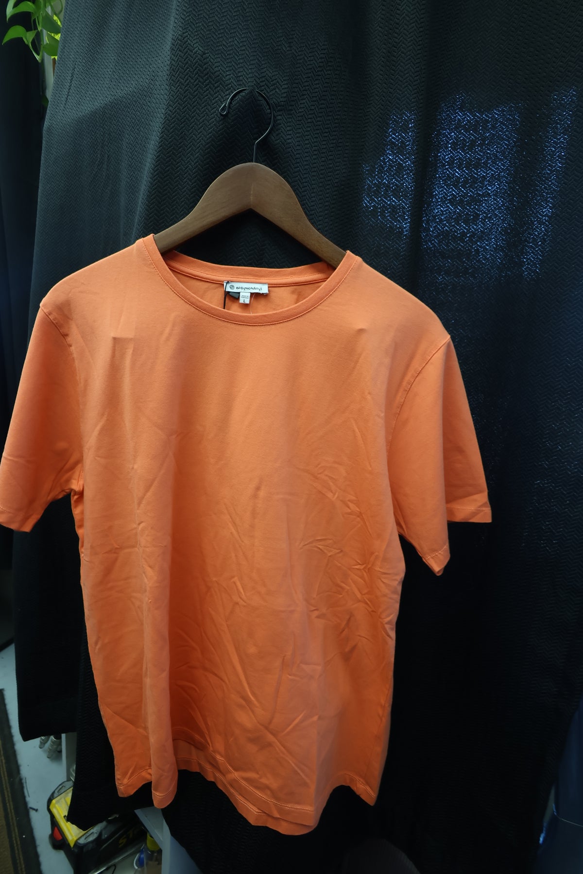 Orange Cotton T-Shirt