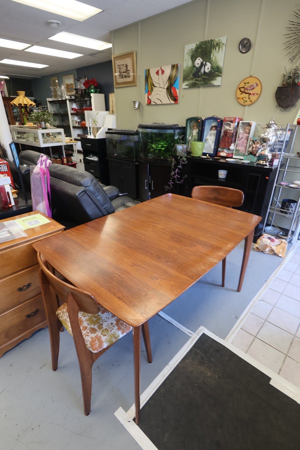MCM Teak Table and Chairs