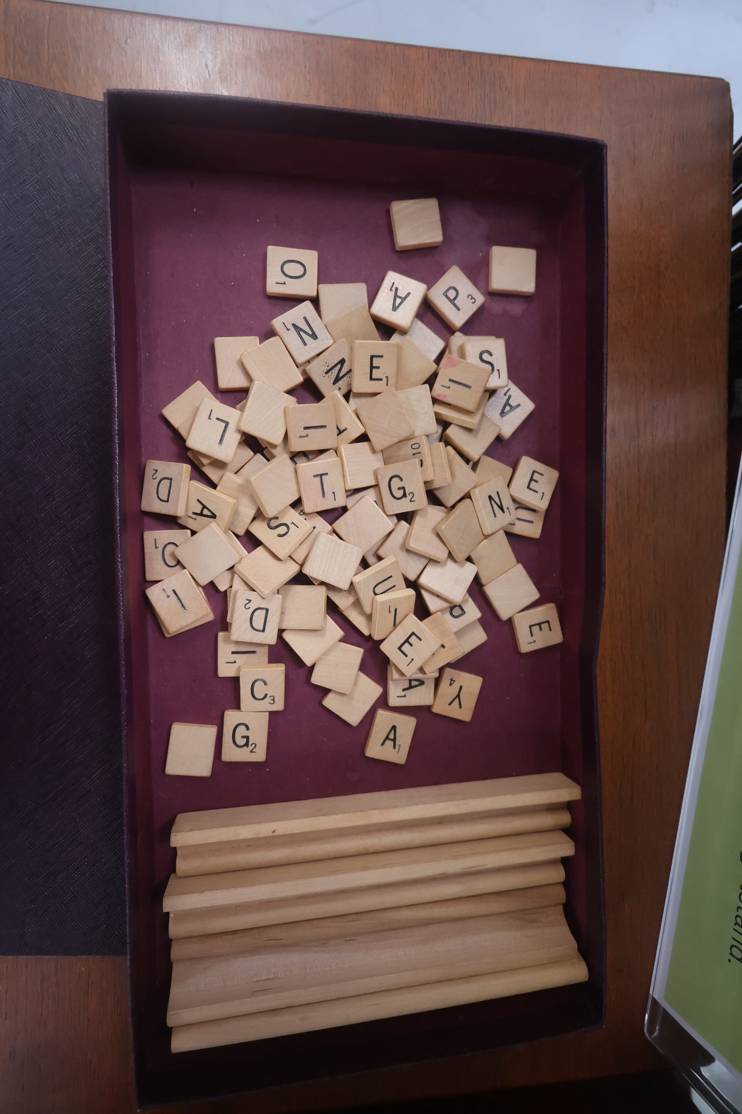 Vintage Scrabble Board
