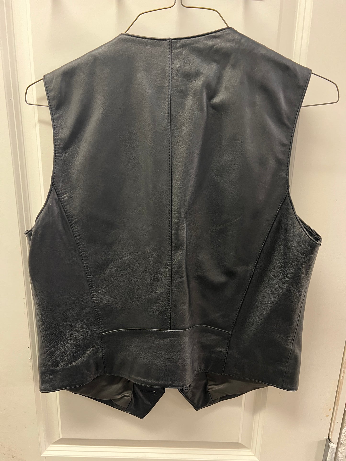 Danier: Black Leather Vest