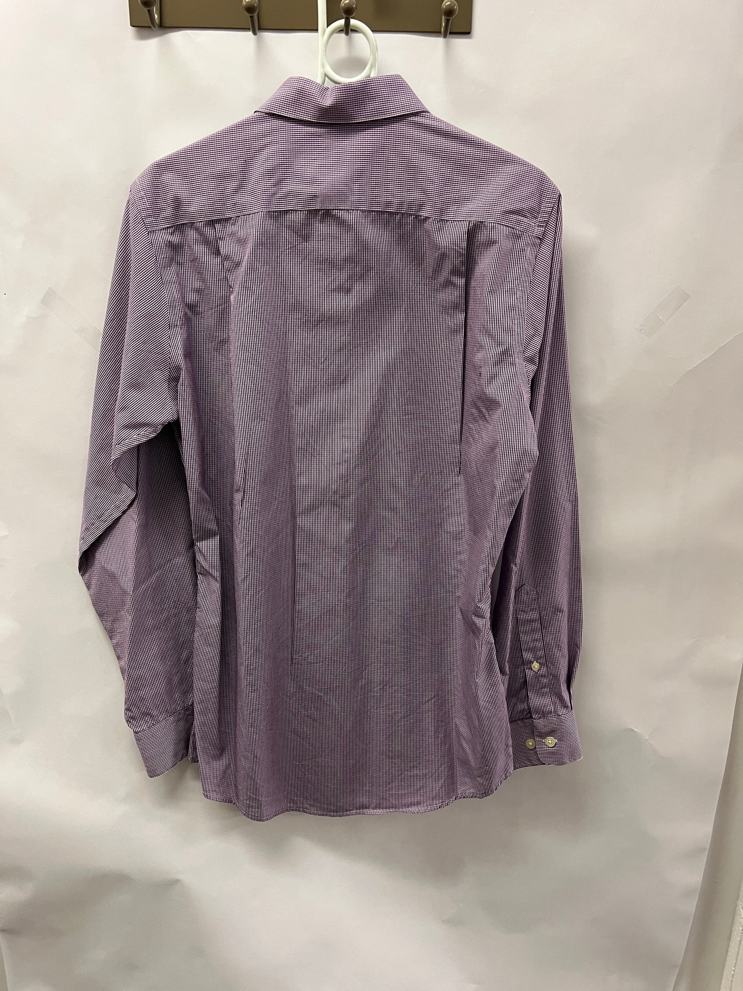 Men's S 14 1/2 100% Cotton Shirt, Long sleeve