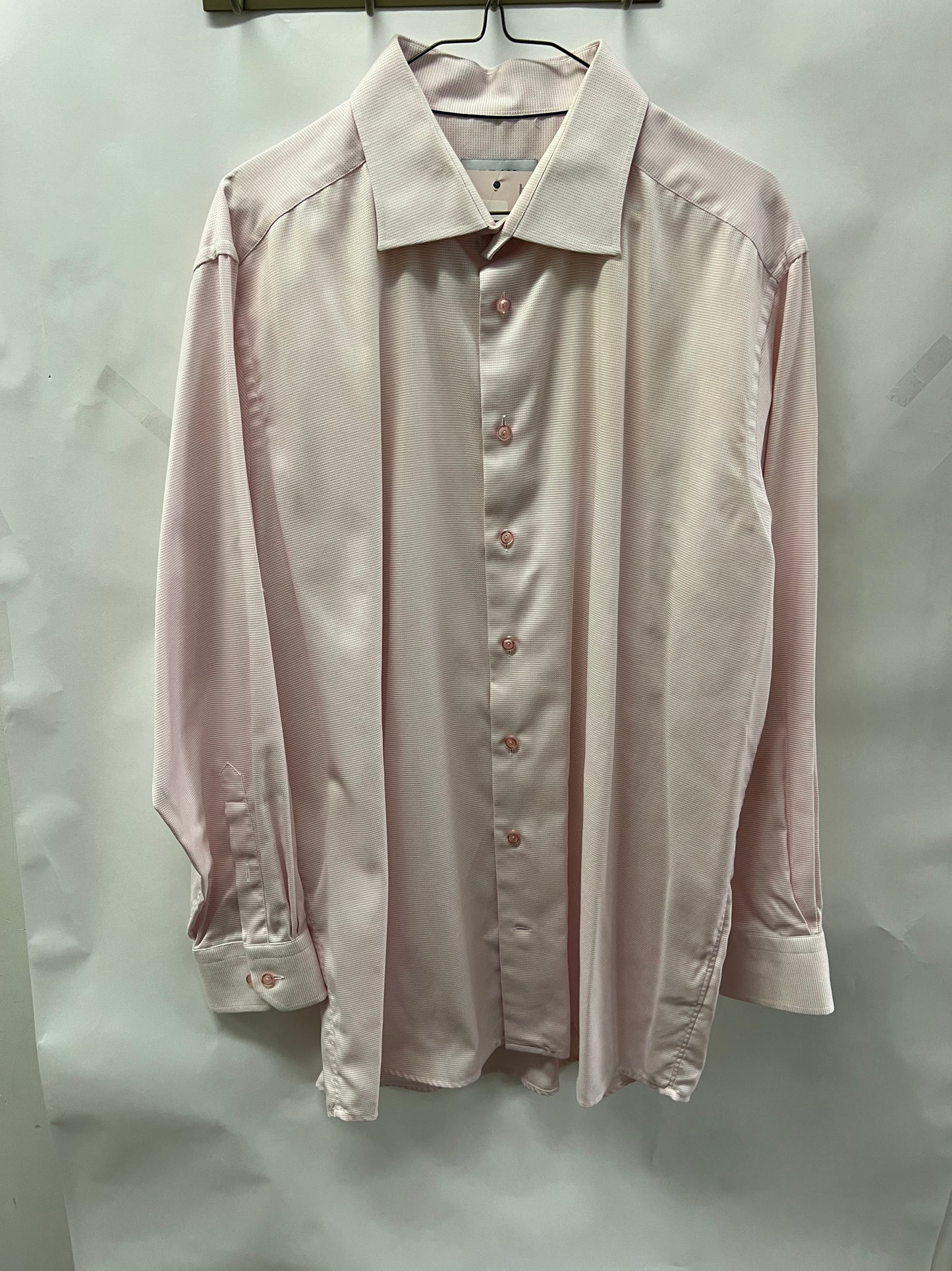 Men's XL 18 Cotton Shirt, Long Sleeve, Button up