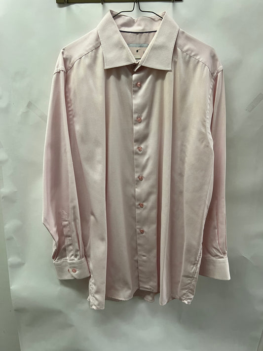 Men's XL 18 Cotton Shirt, Long Sleeve, Button up