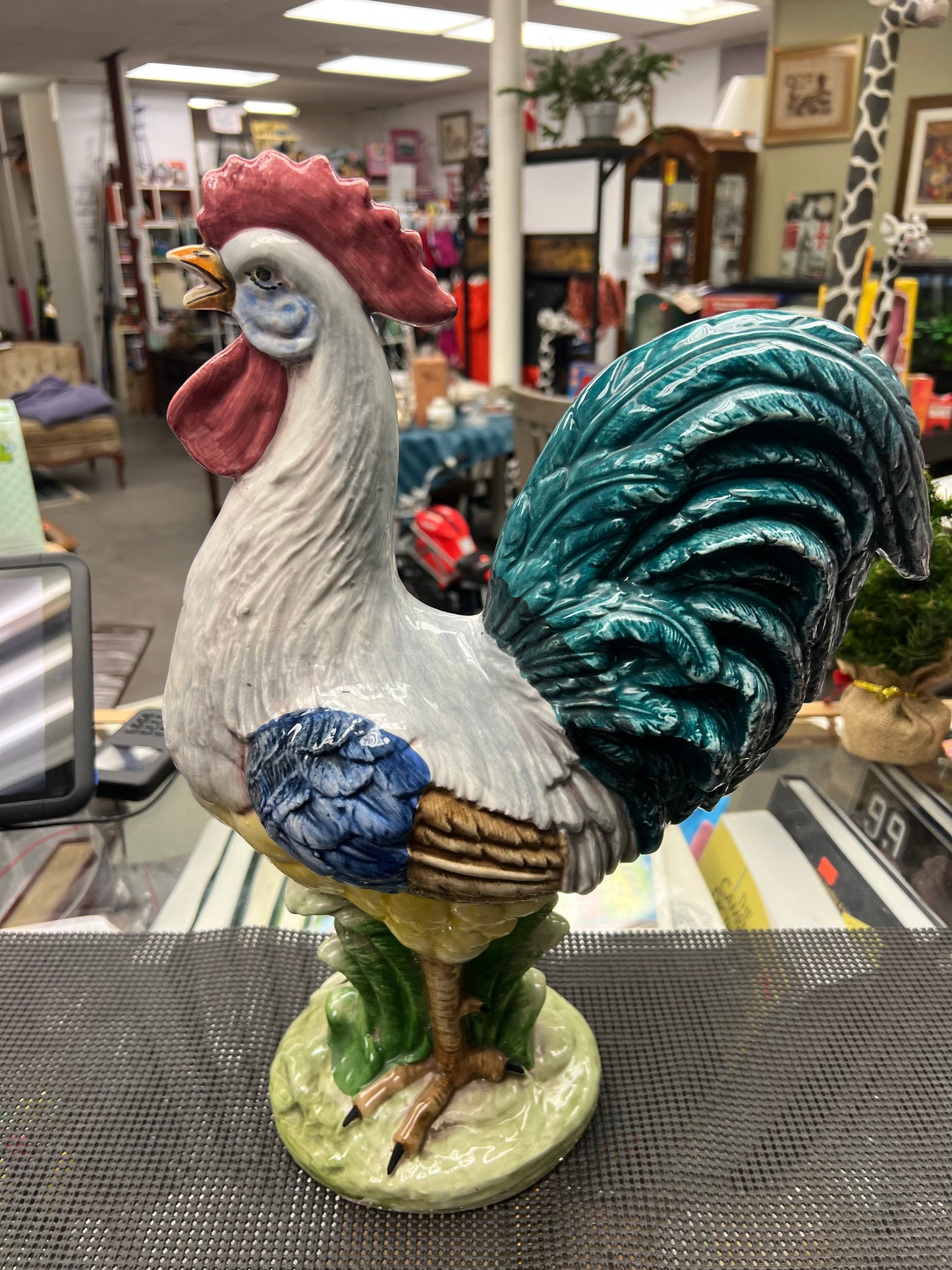 Unique -VTETRI Porcelain Italian Rooster