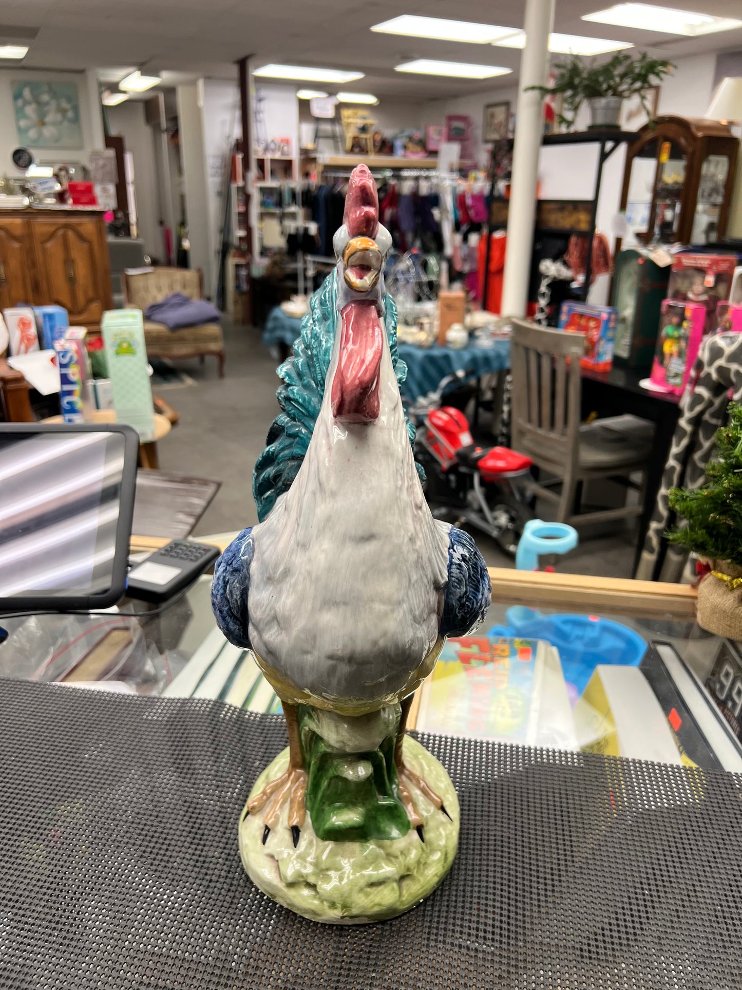 Unique -VTETRI Porcelain Italian Rooster