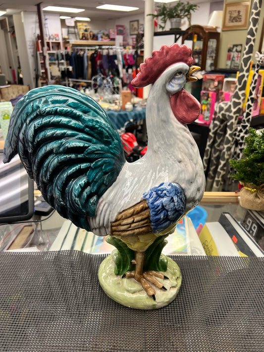 Unique -VTETRI Porcelain Italian Rooster