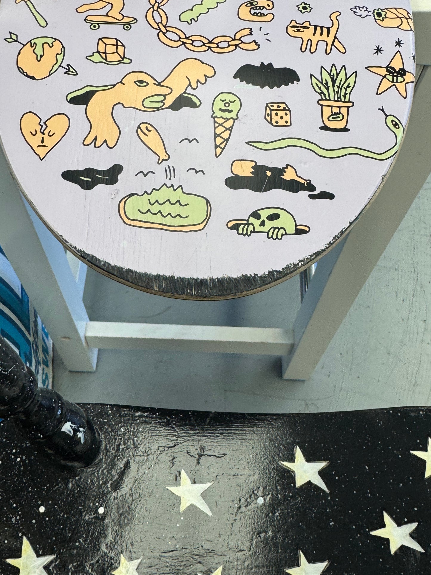 Eh-OK Block Party Skateboard