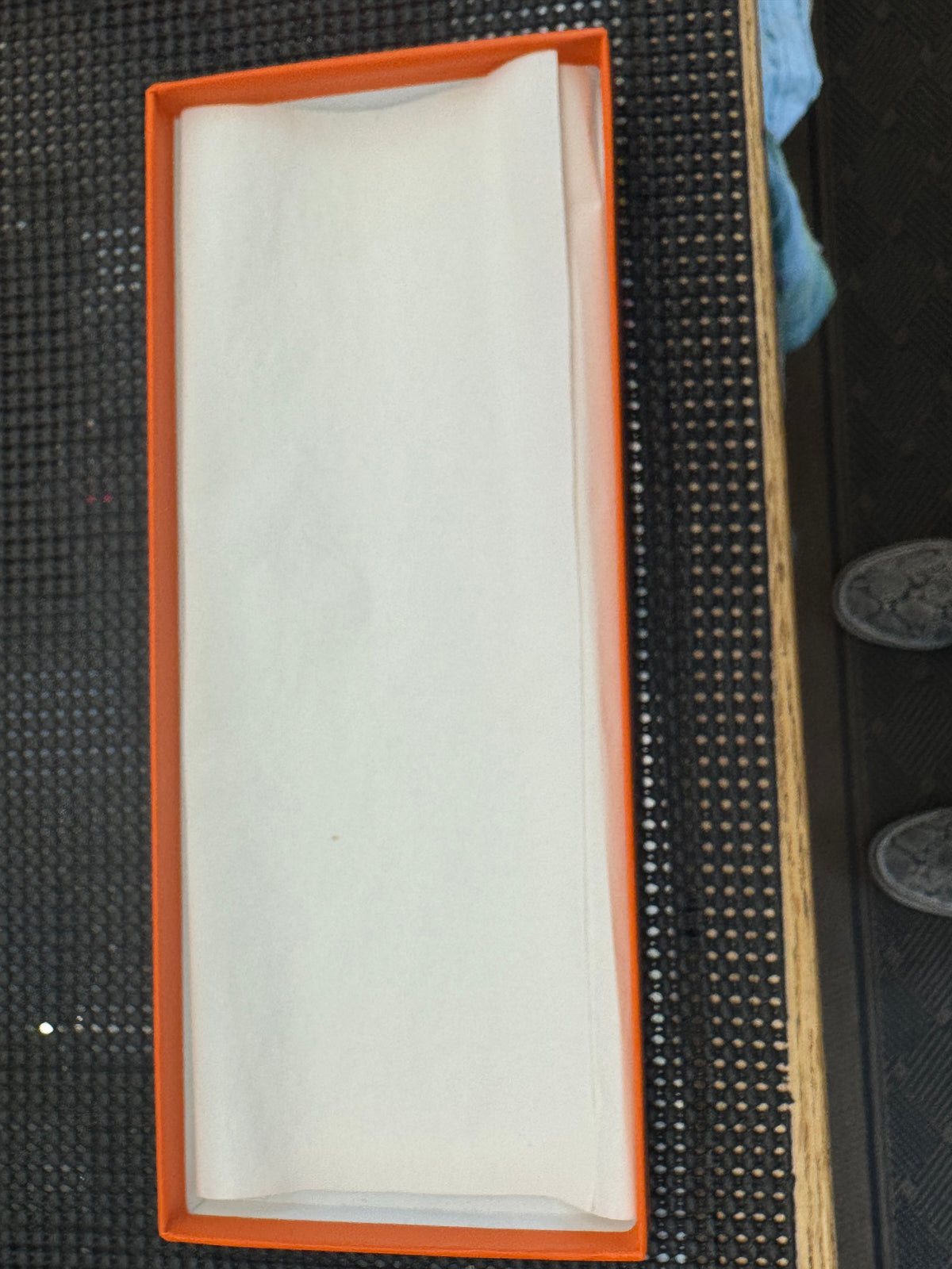 Hermès Carrè Silk Pocket Square Box