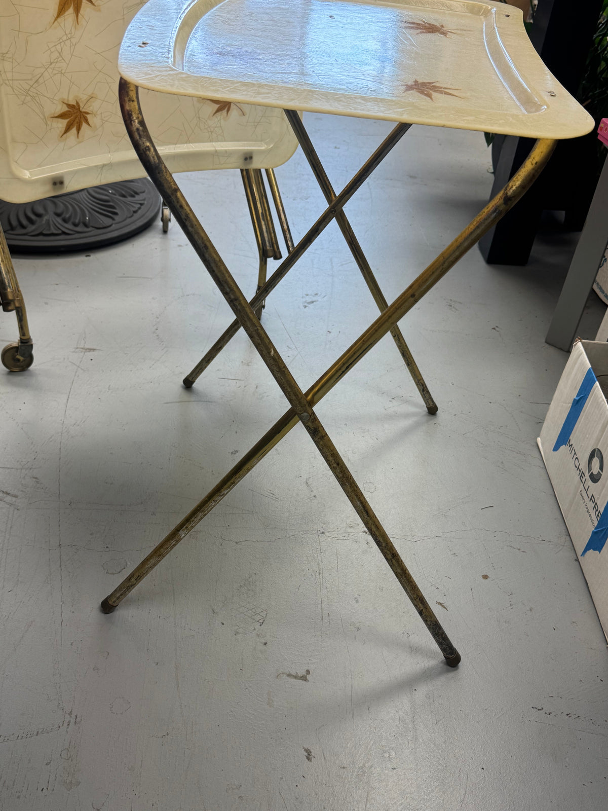 Vintage Fiberglass TV Trays