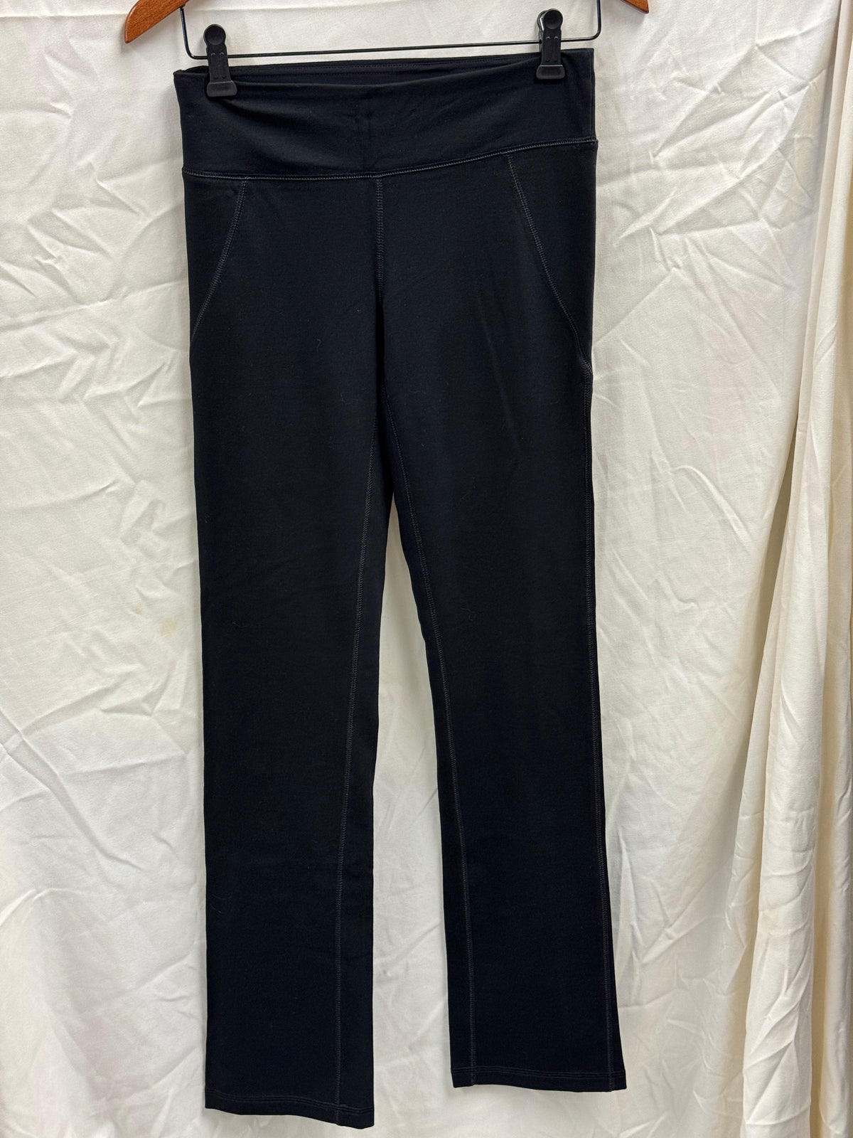 Hyba Reitmans Women's Petite Bootcut Yoga Pants - Black - XS 30"
