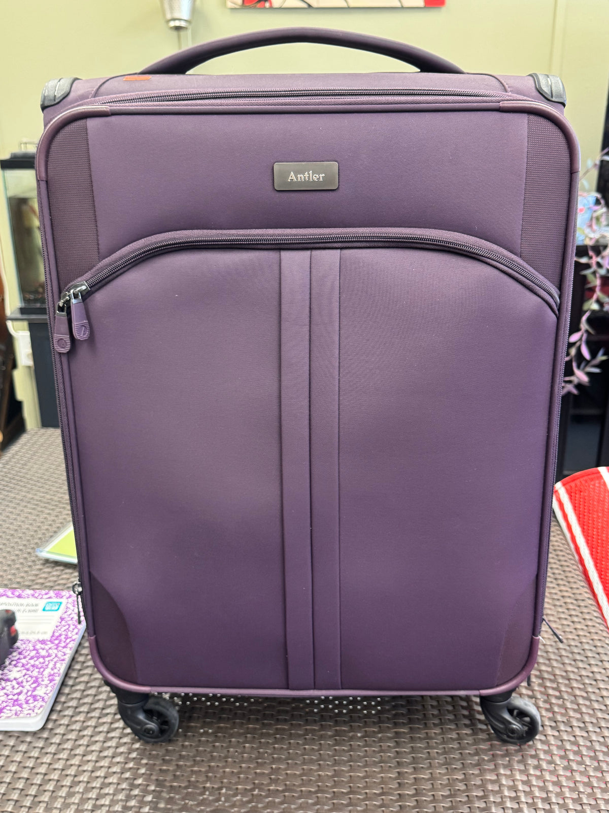 Antler Rolling Suitcase - Purple