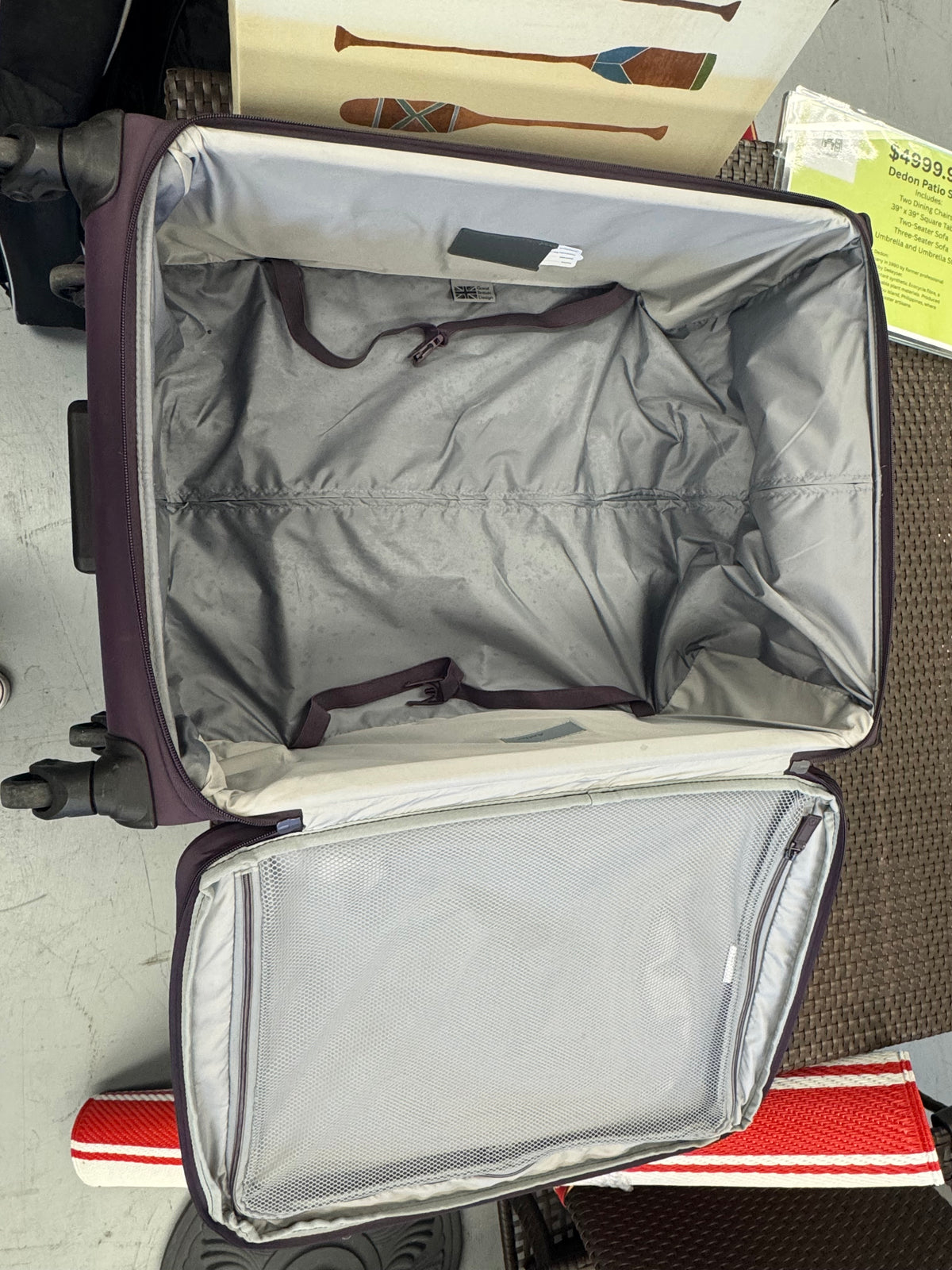 Antler Rolling Suitcase - Purple