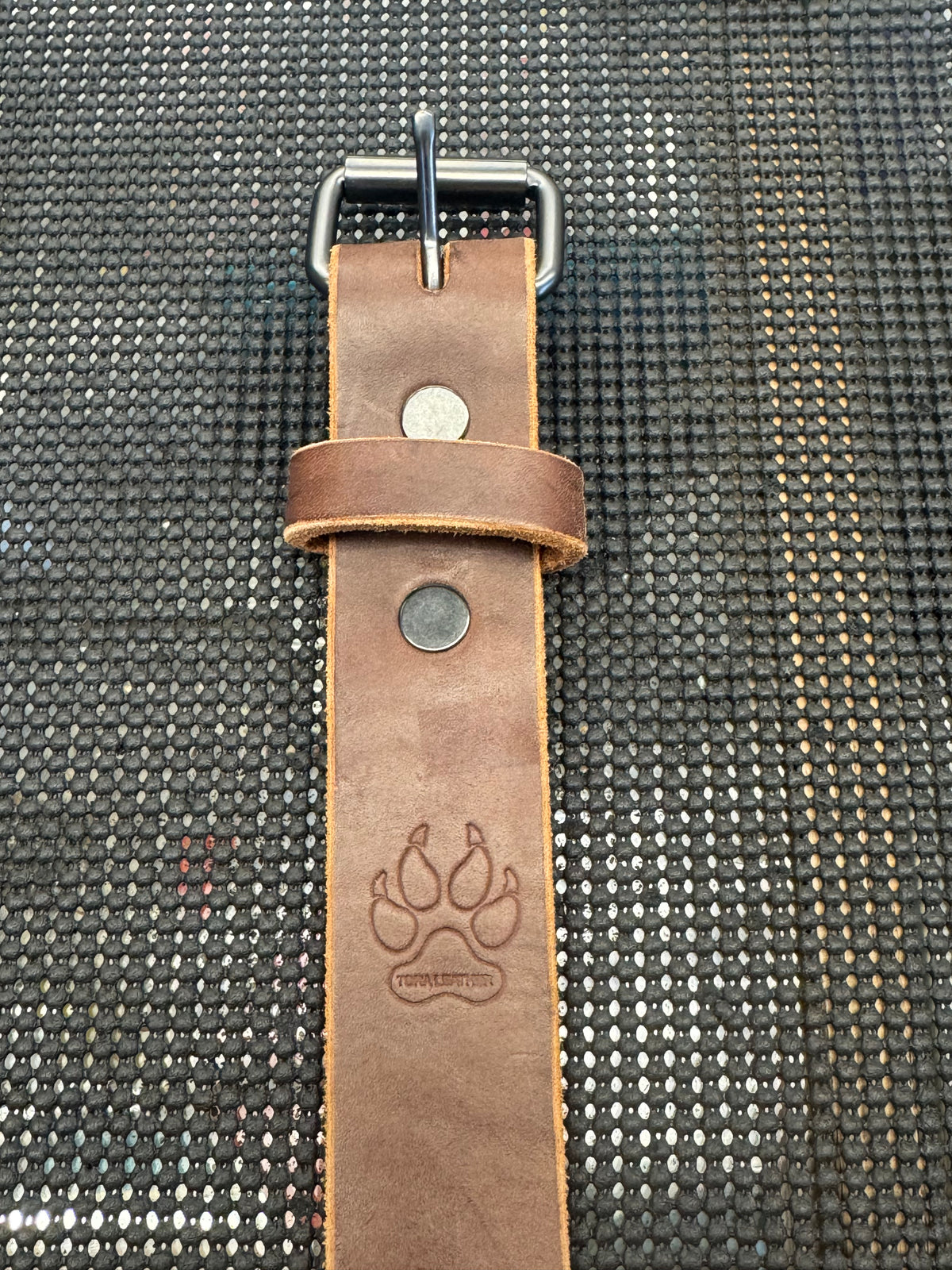 Small - Brown - Handmade Genuine Leather Belt