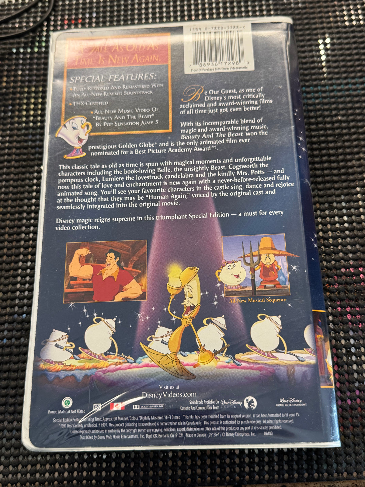 Disney's Beauty and the Beast VHS