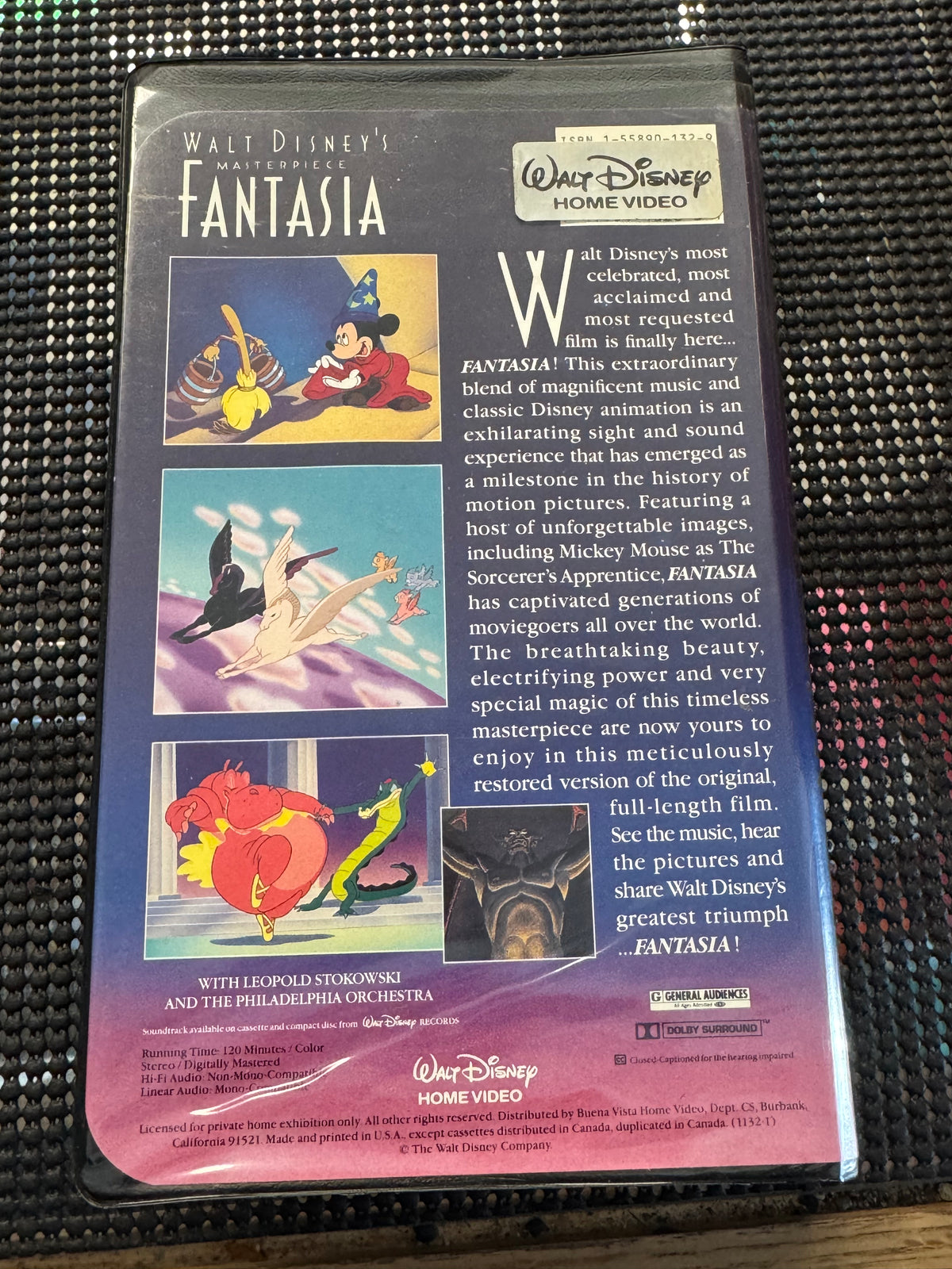 Disney's Fantasia VHS