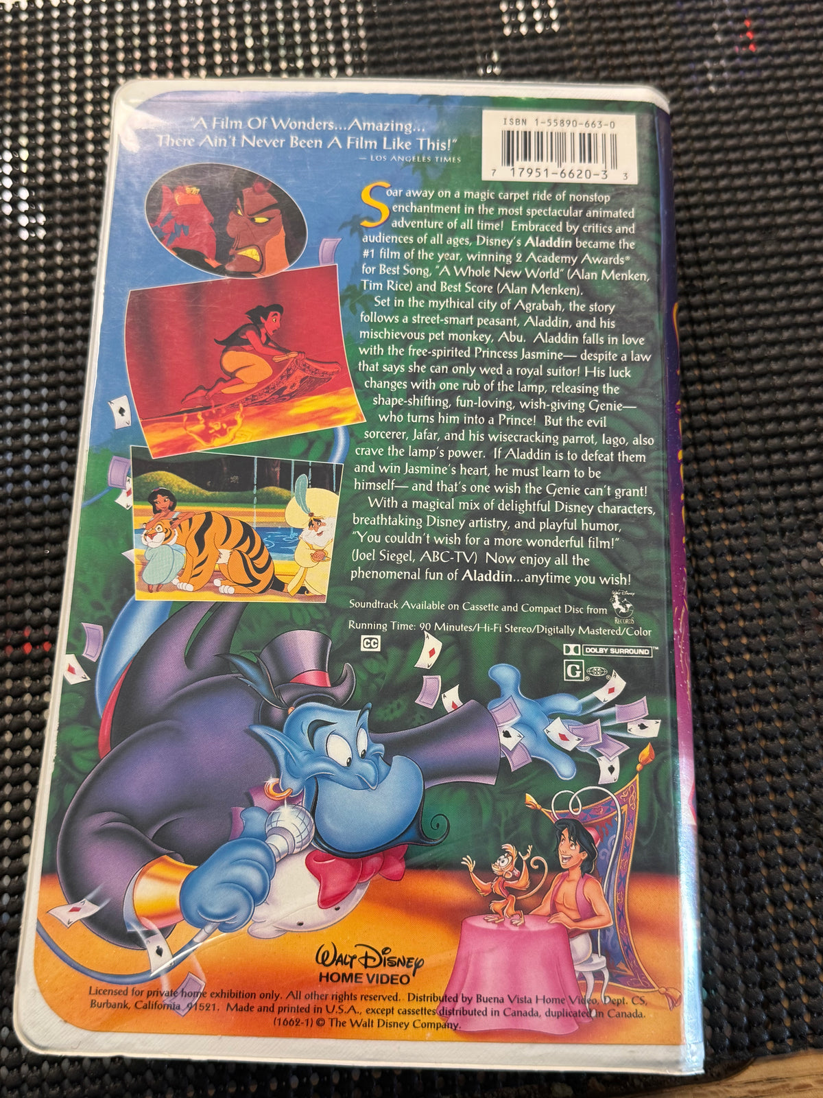 Disney's Aladdin VHS