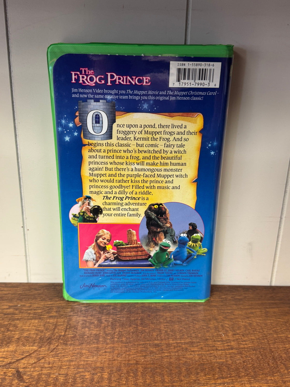 Jim Henson's The Frog Prince VHS