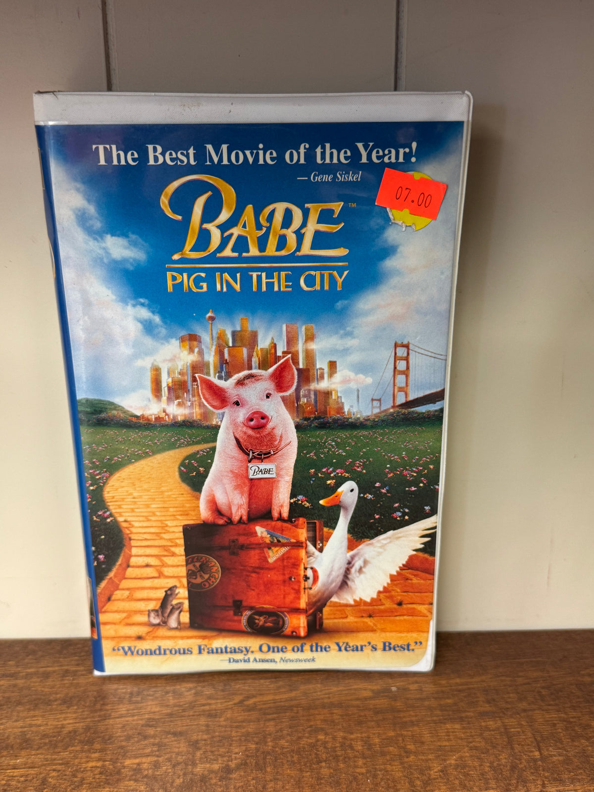 Babe Pig in the City VHS