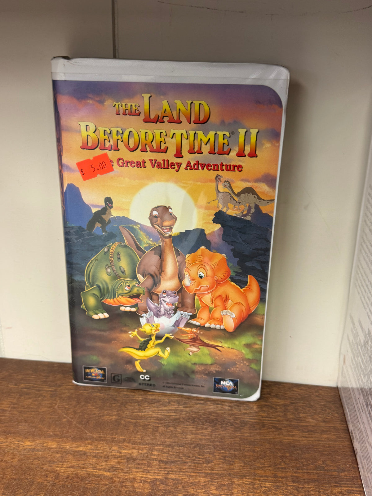 The Land Before Time II VHS
