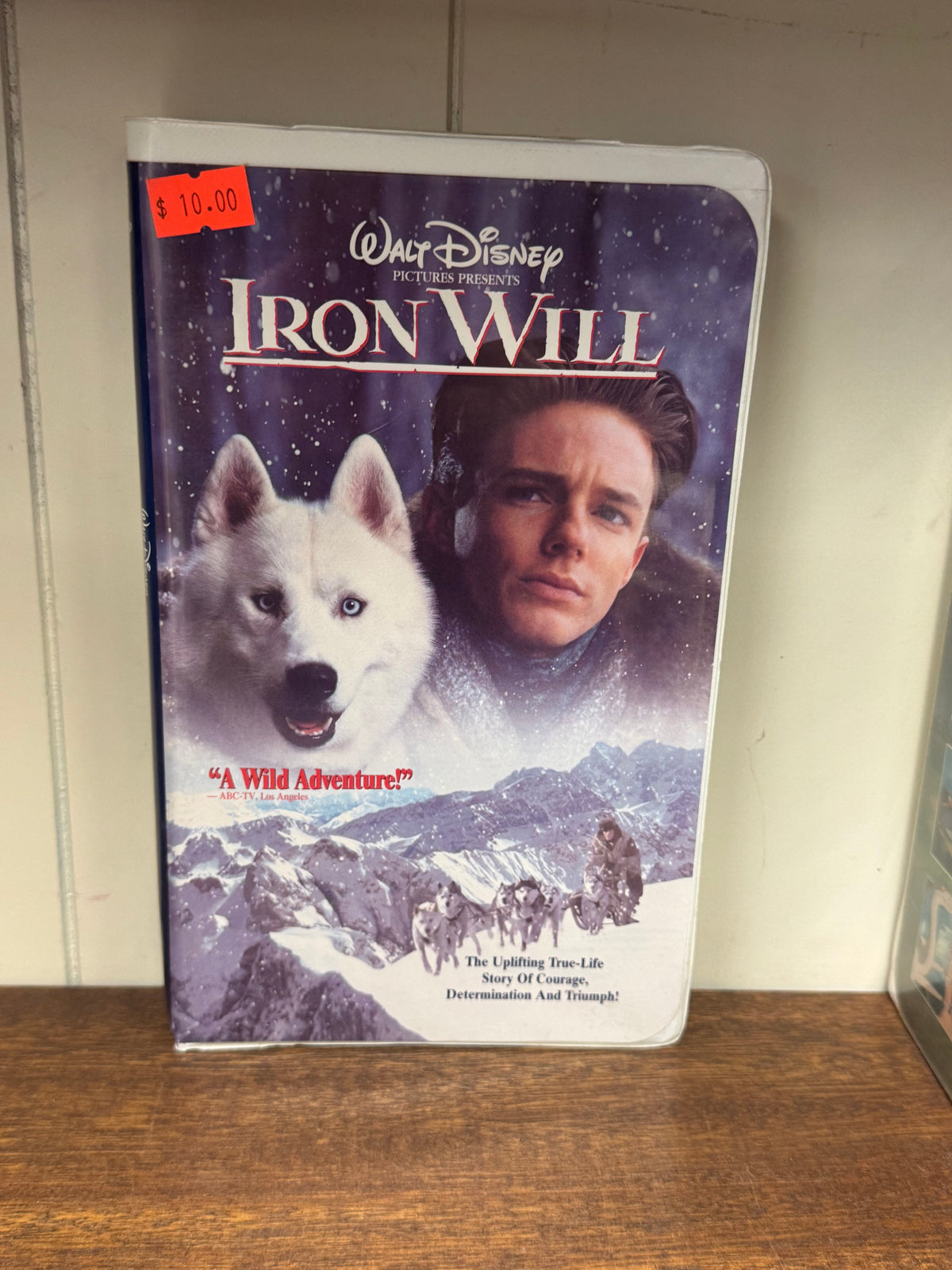 Disney's Iron Will VHS