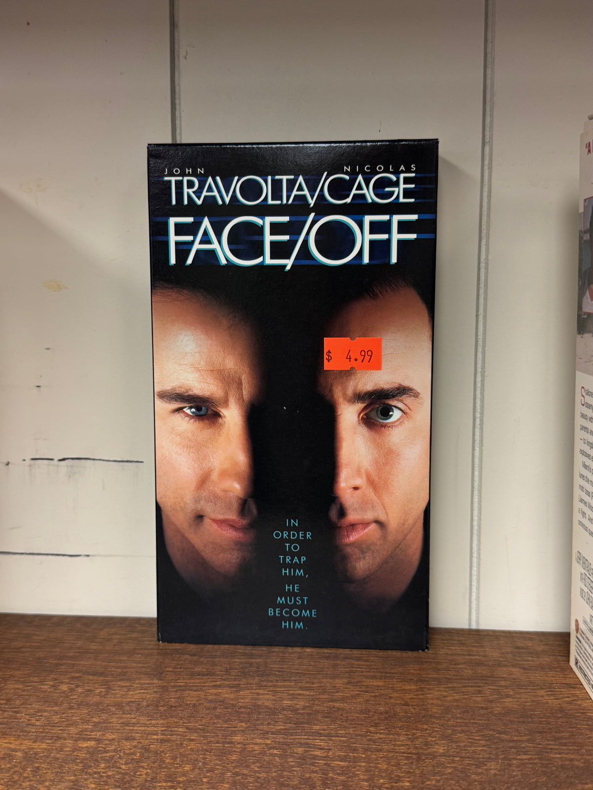Face Off VHS