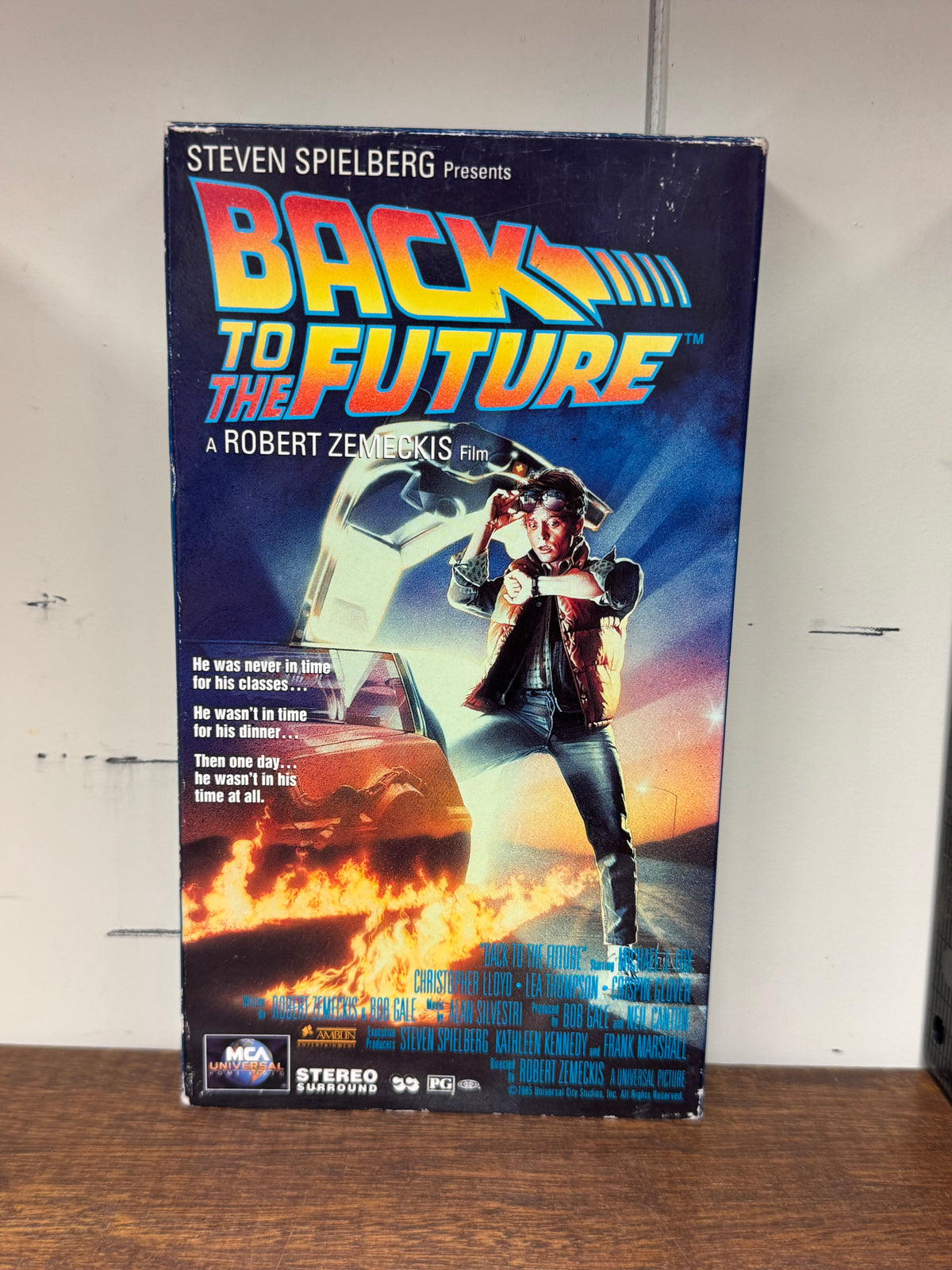 Back to the Future VHS