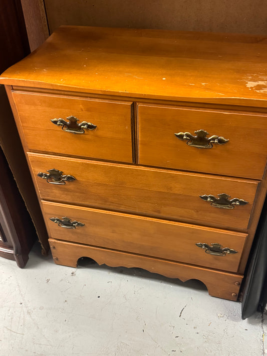 3-Drawer Wood Dresser