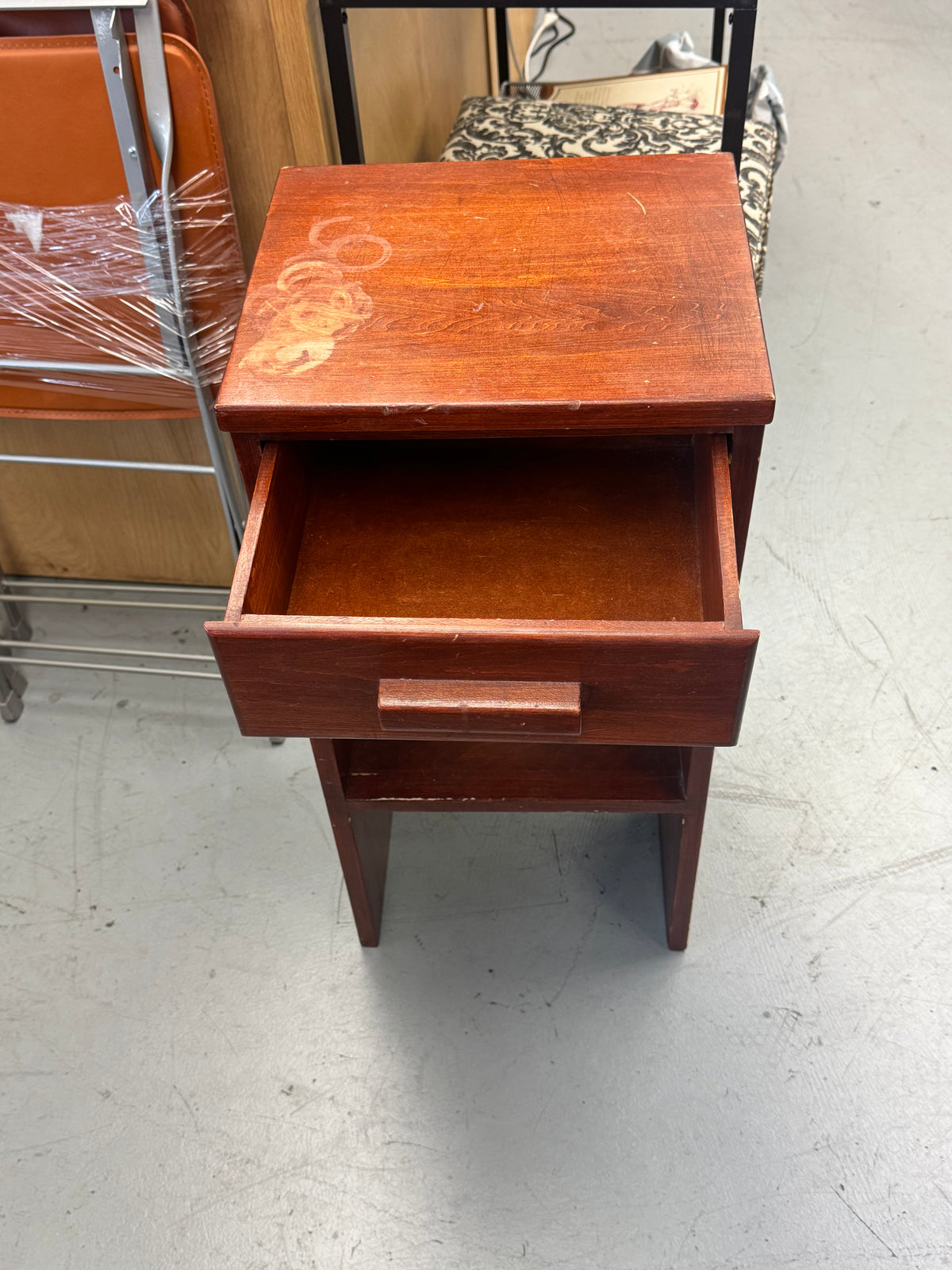 Wood Side Table