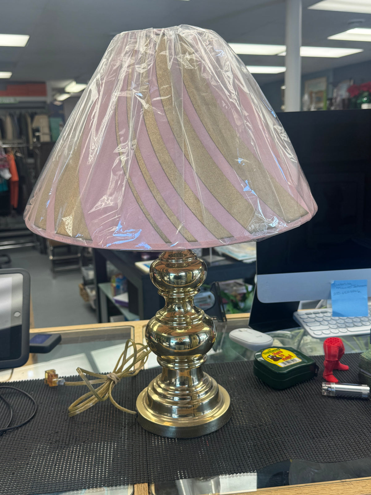 Vintage Brass Lamp