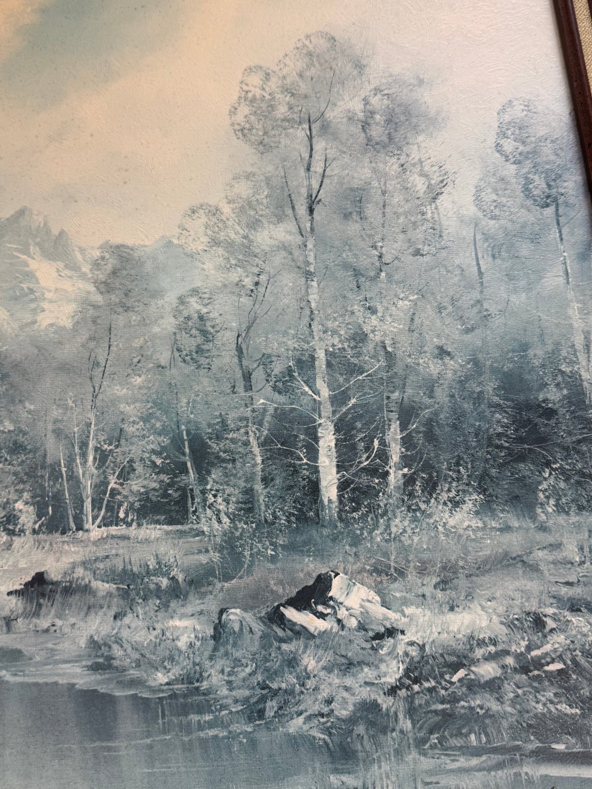 Winter Scenery Print