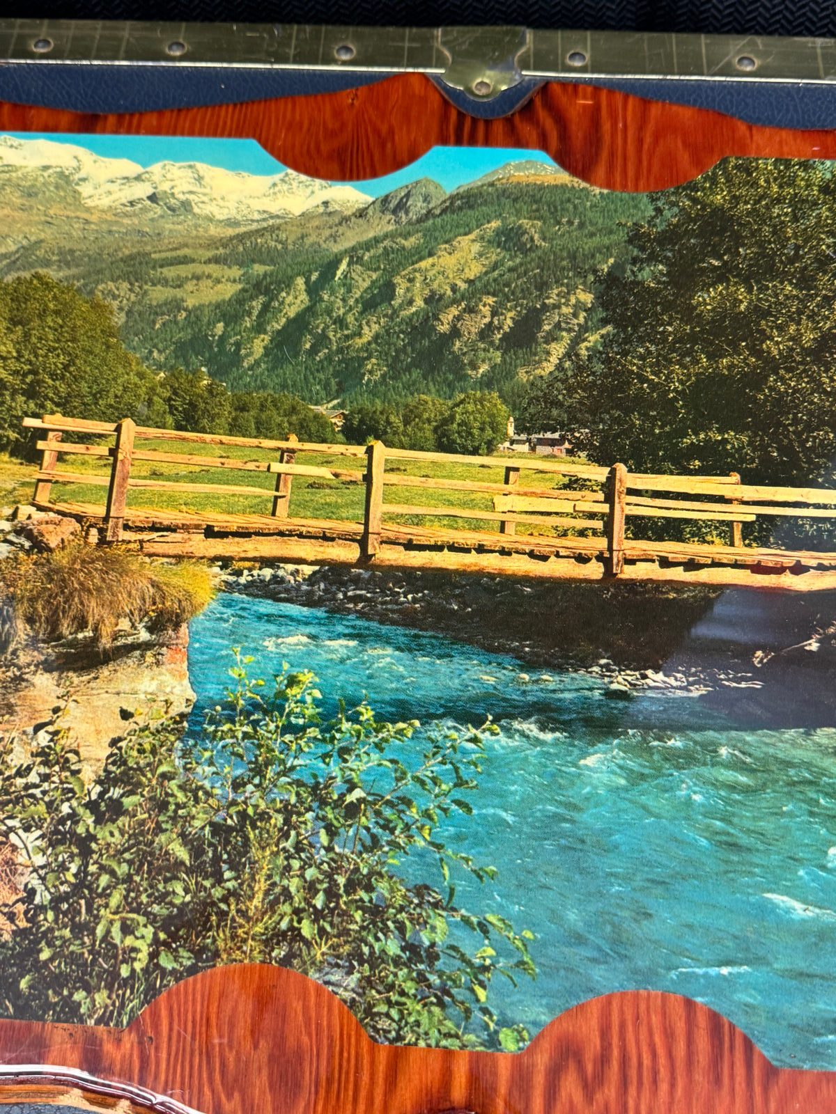 Vintage Decoupage Wood Art
