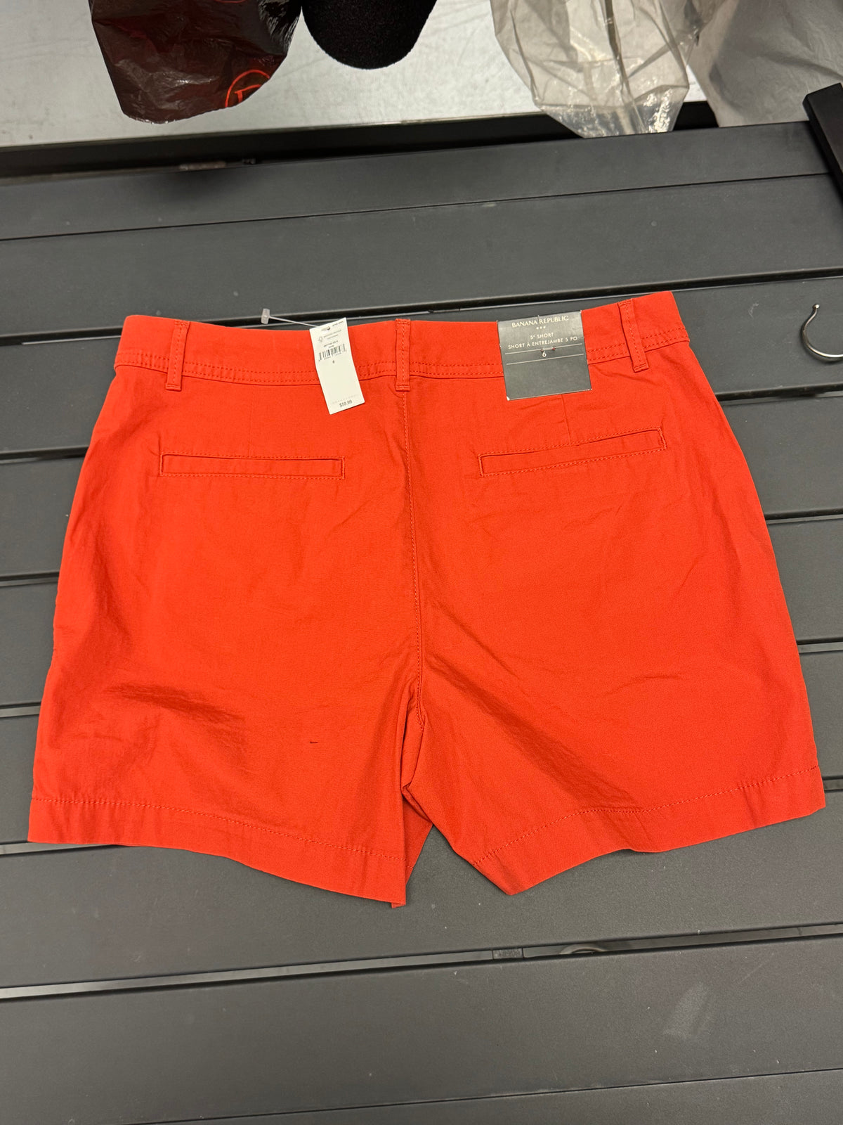Women's Size 6 Burnt Orange Cotton Banana Republic Short