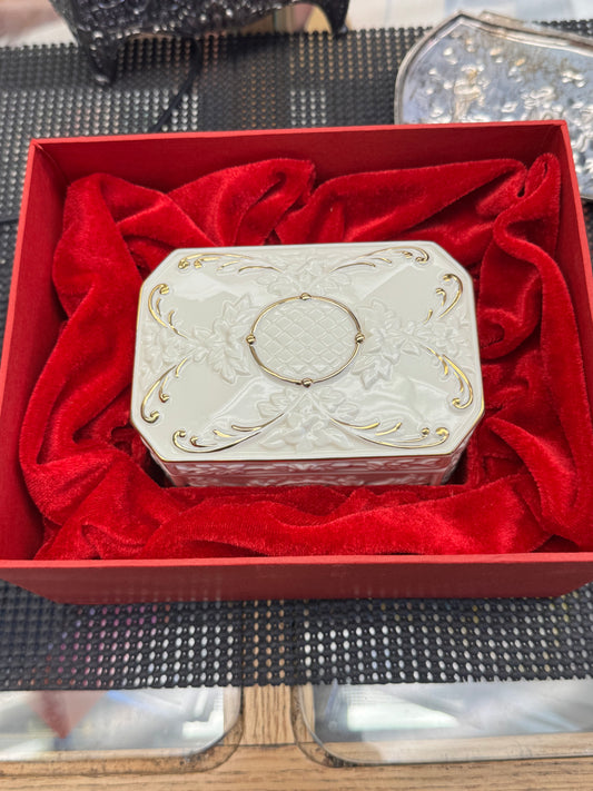 Lennox Porcelain Jewelry Box