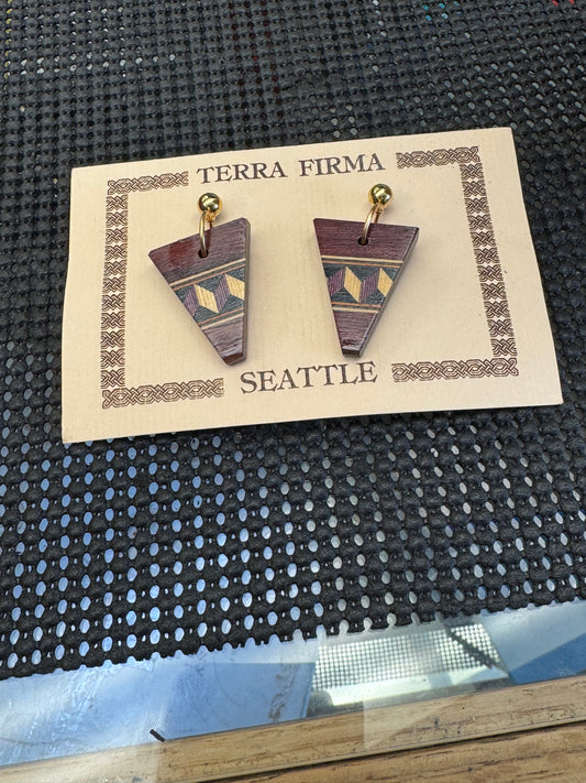 Vintage Terra Firma Designs Earrings