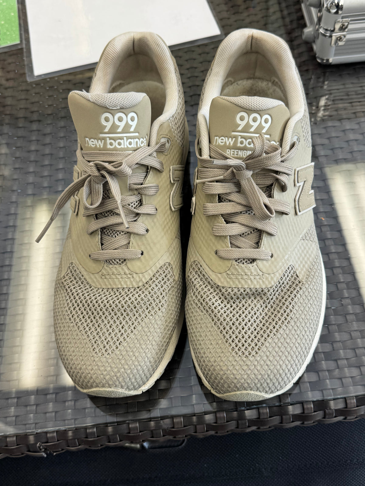 Men's Shoes - US 10 New Balance 999 Reengineered Sneakers Beige