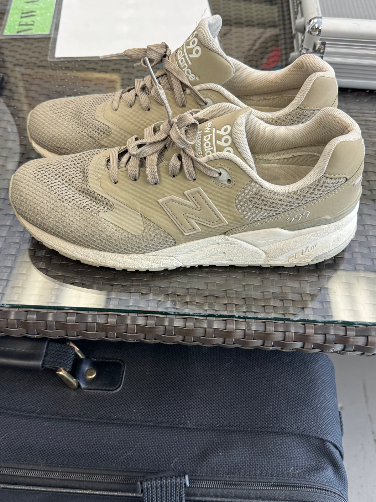Men's Shoes - US 10 New Balance 999 Reengineered Sneakers Beige