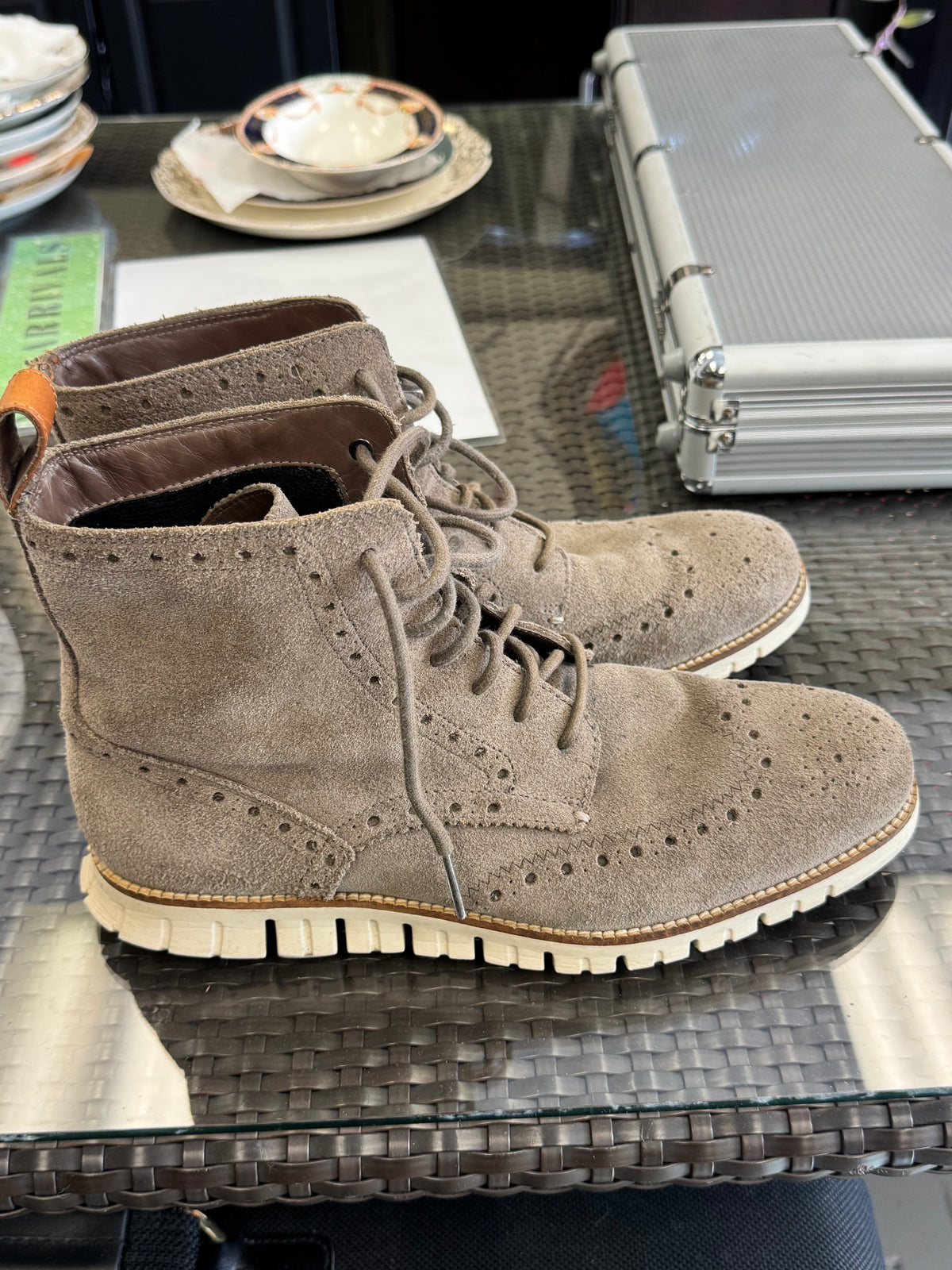 Men's Shoes - US 10 Cole Haan Lace-up Boots