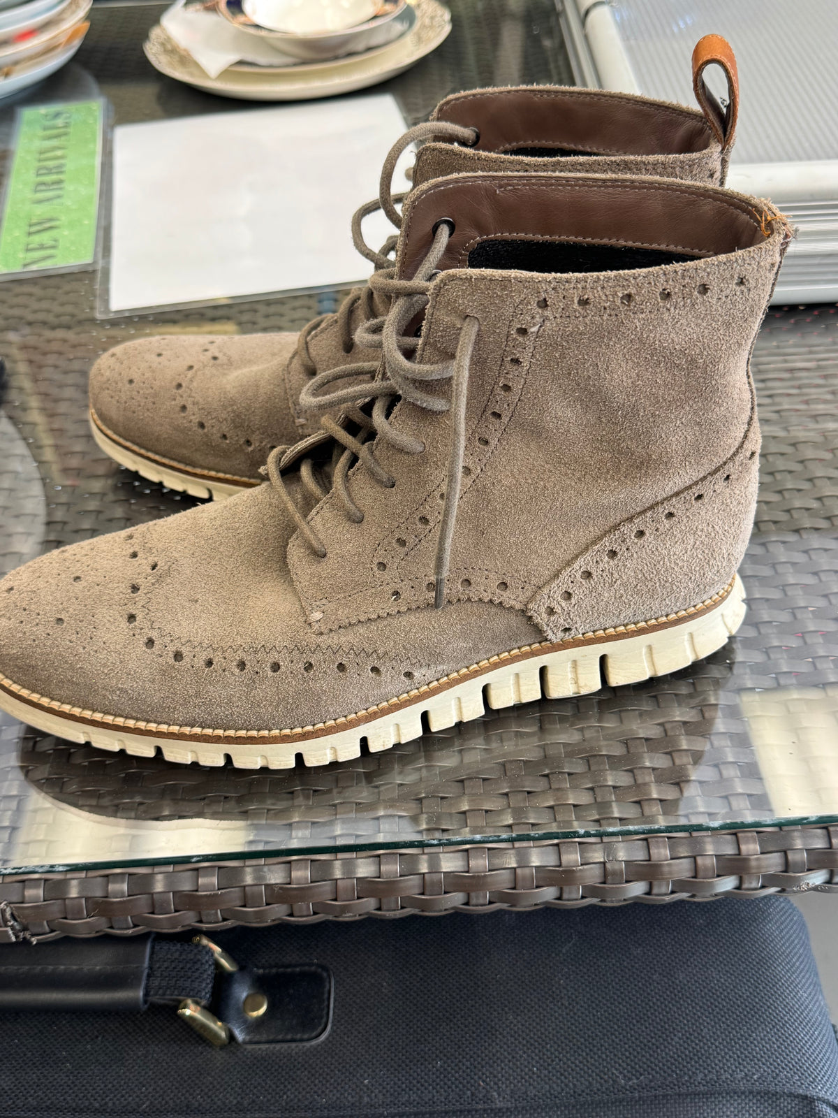 Men's Shoes - US 10 Cole Haan Lace-up Boots