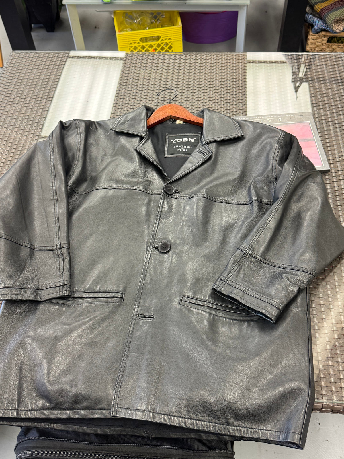 Men's XL Yorn Leather Jacket