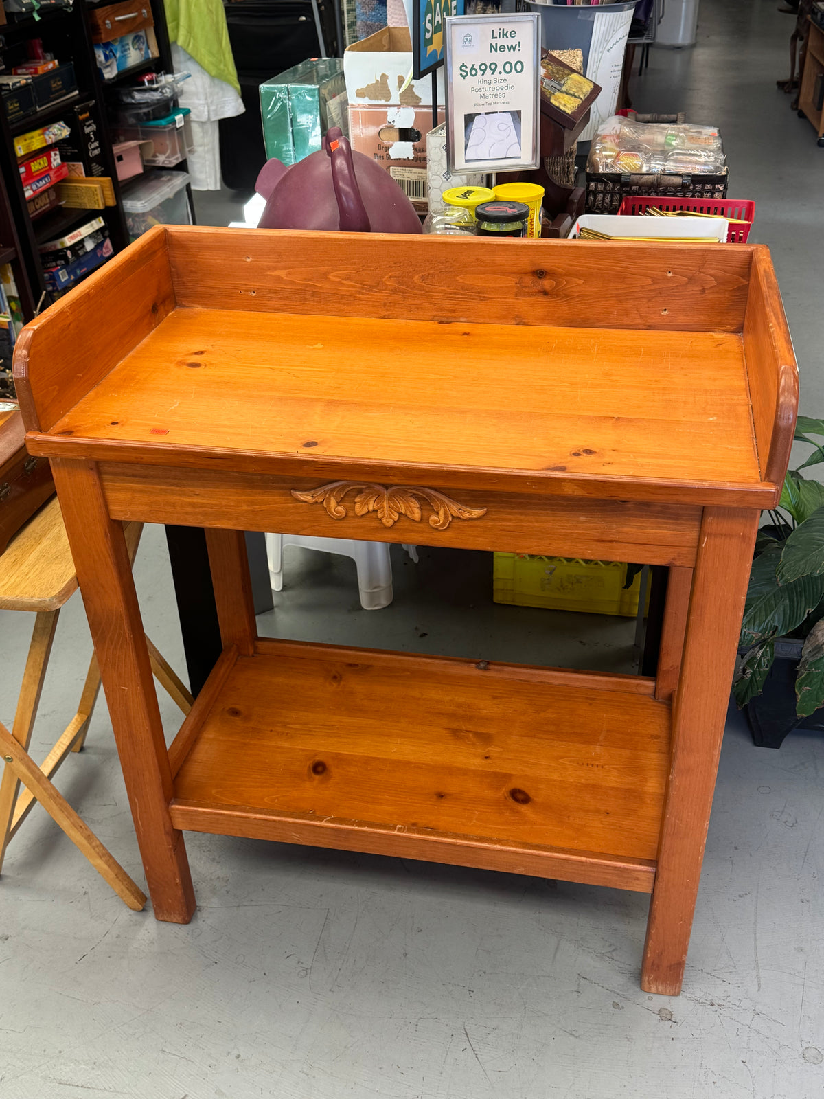 Wood Changing Table