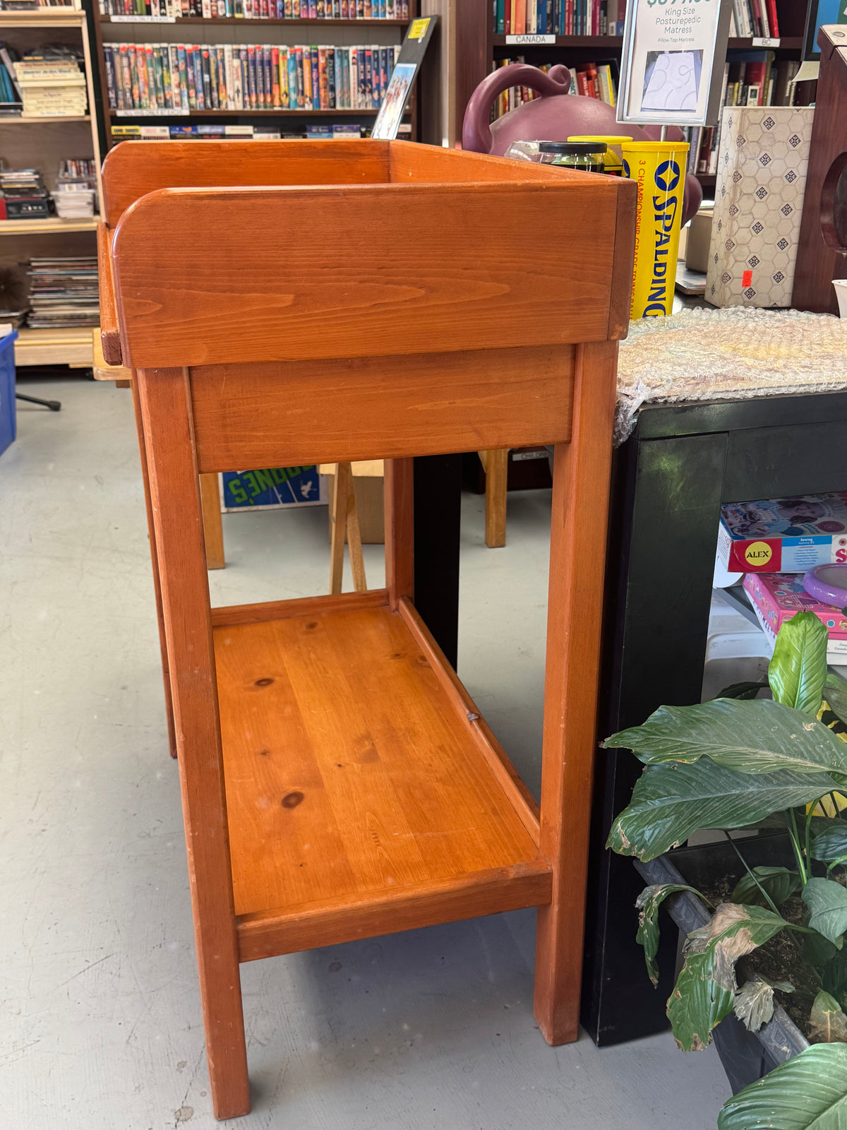 Wood Changing Table