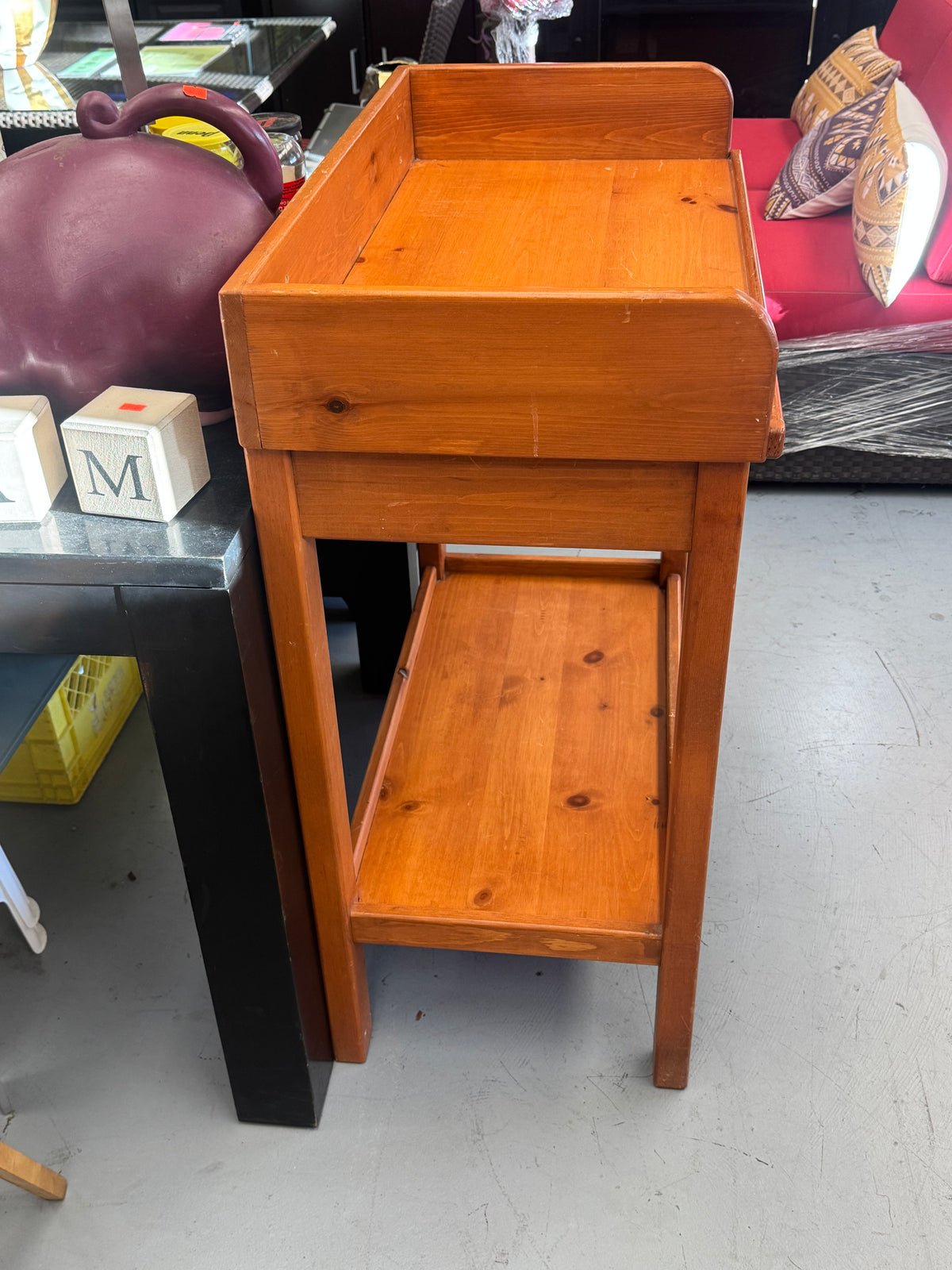 Wood Changing Table