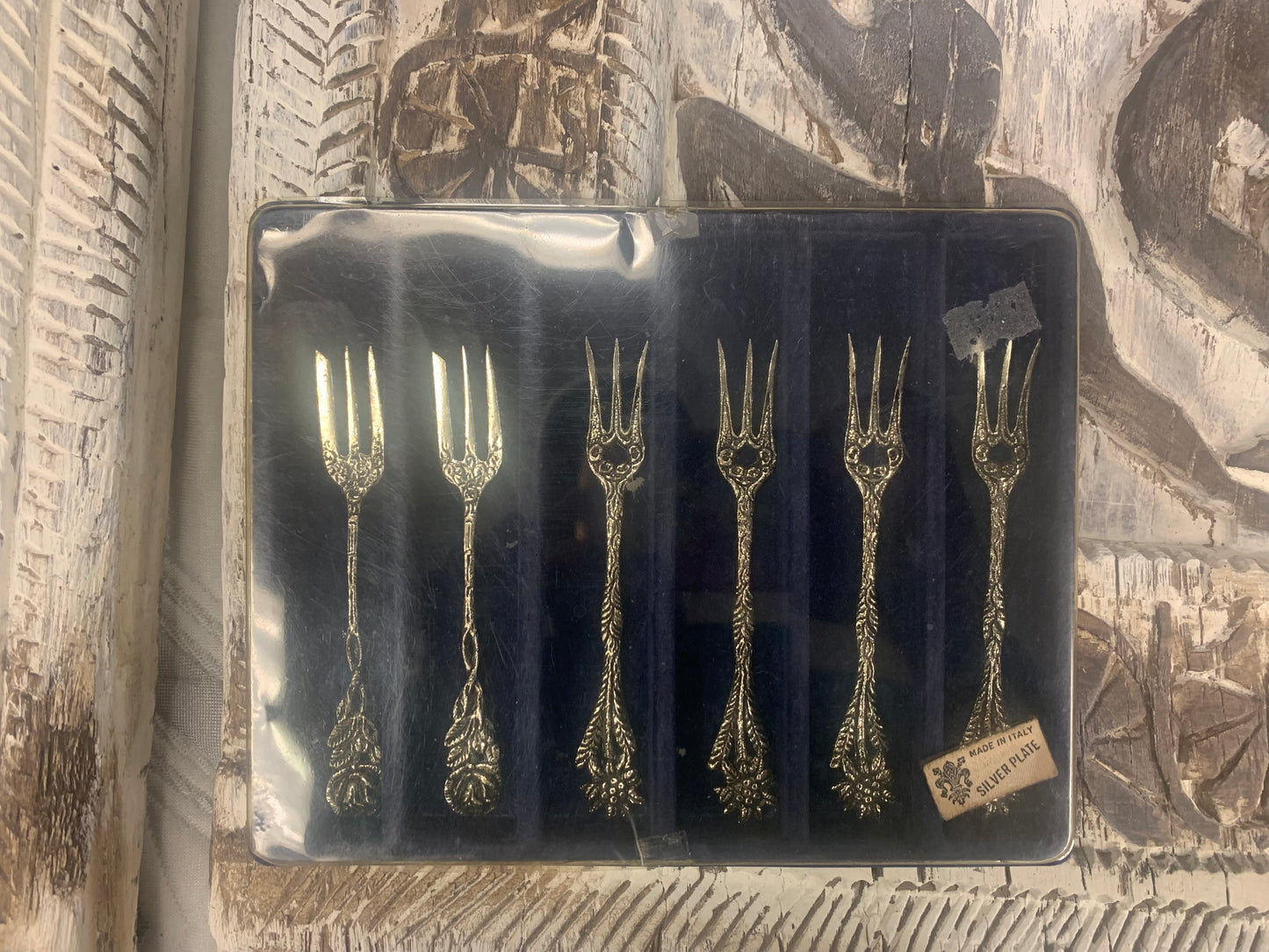 Antika 100 Hildesheimer Rose set of six forks