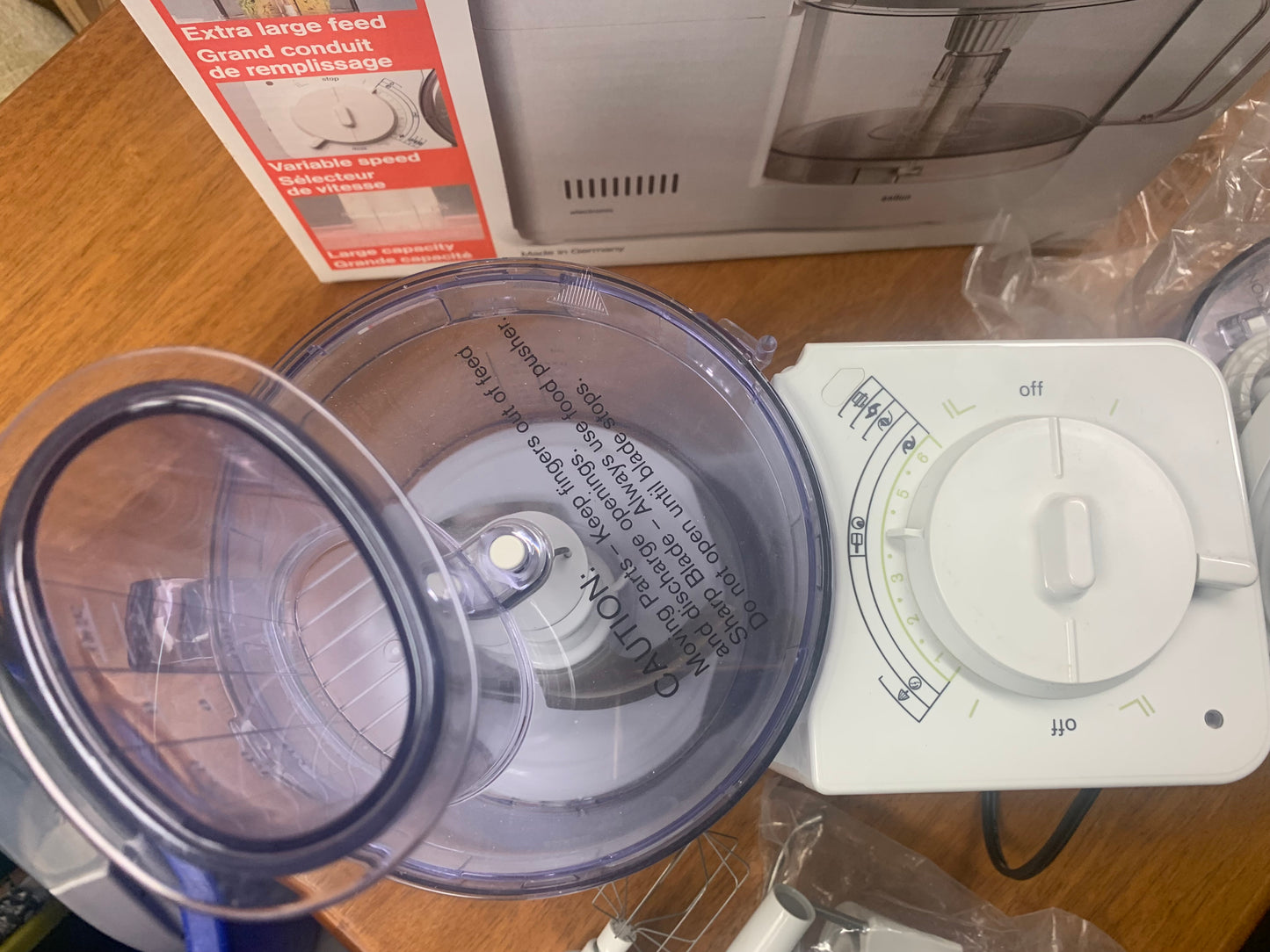 Braun Multipractic  240 food processor