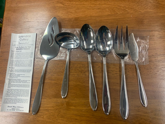 Splendide Cutlery 6 piece ensemble
