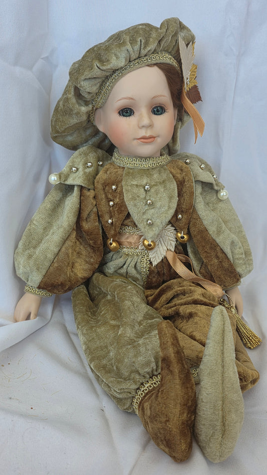 Mundia 18" Porcelain Doll